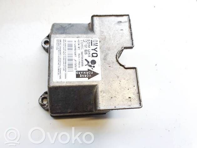Opel Astra H Turvatyynyn ohjainlaite/moduuli 