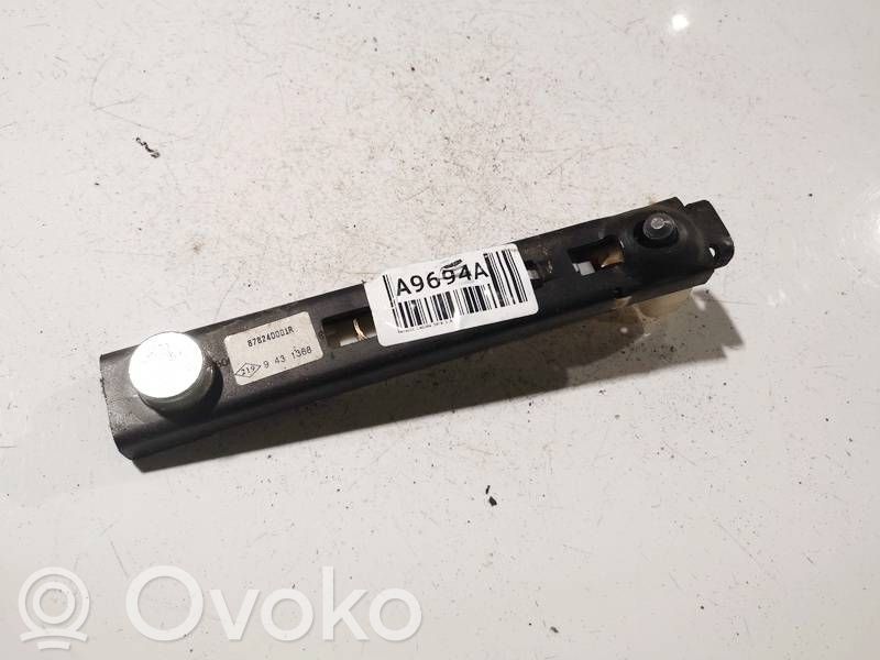 Renault Laguna III Rail de réglage hauteur de ceinture de sécurité 