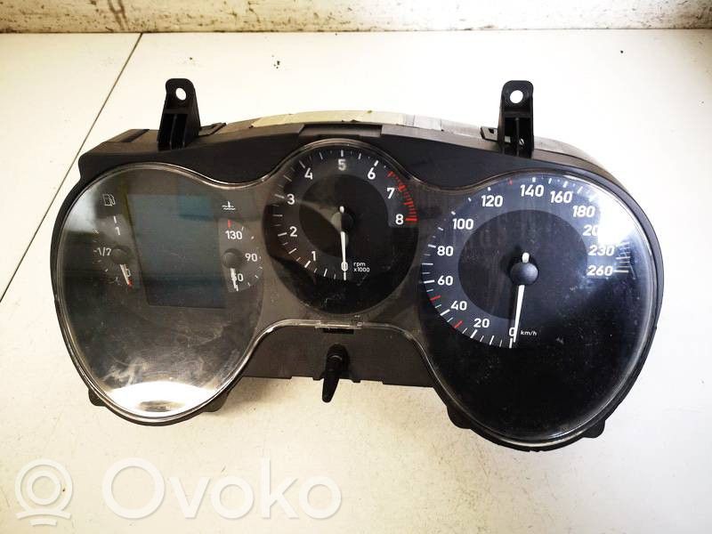 Seat Leon (1P) Geschwindigkeitsmesser Cockpit