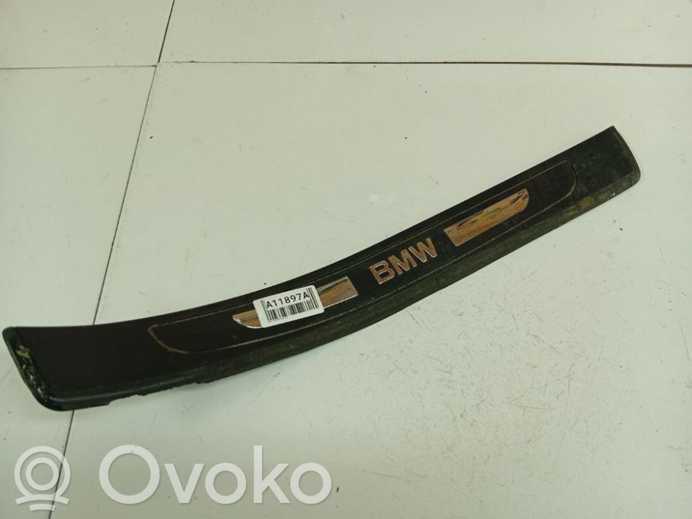 BMW 7 E65 E66 Copertura del rivestimento del sottoporta posteriore