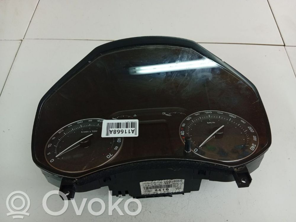 Skoda Octavia Mk2 (1Z) Спидометр (приборный щиток) 