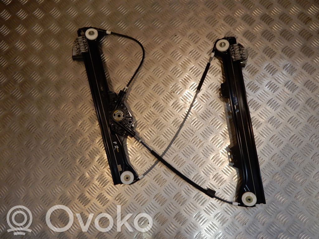 BMW 5 E60 E61 Etuikkunan nostomekanismi ilman moottoria 