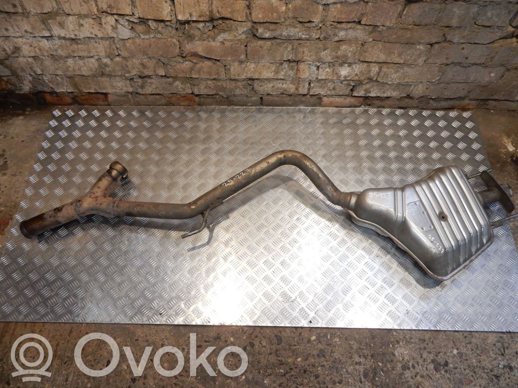 Mercedes-Benz S W221 Tłumik tylny / Końcowy / Wydech 