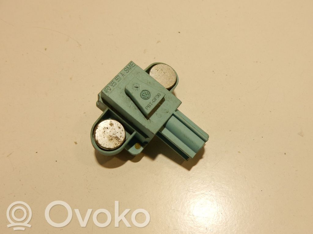 Audi A6 S6 C6 4F Sensor impacto/accidente para activar Airbag 