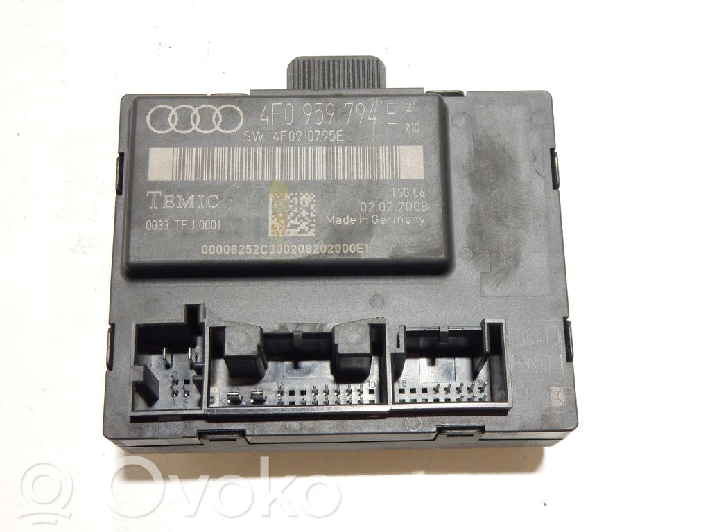 Unité de commande module de porte   4F0959794E,4F0959794,57108