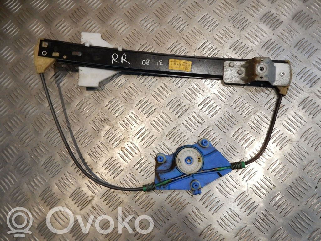 Audi A4 S4 B7 8E 8H Rear window lifting mechanism without motor 