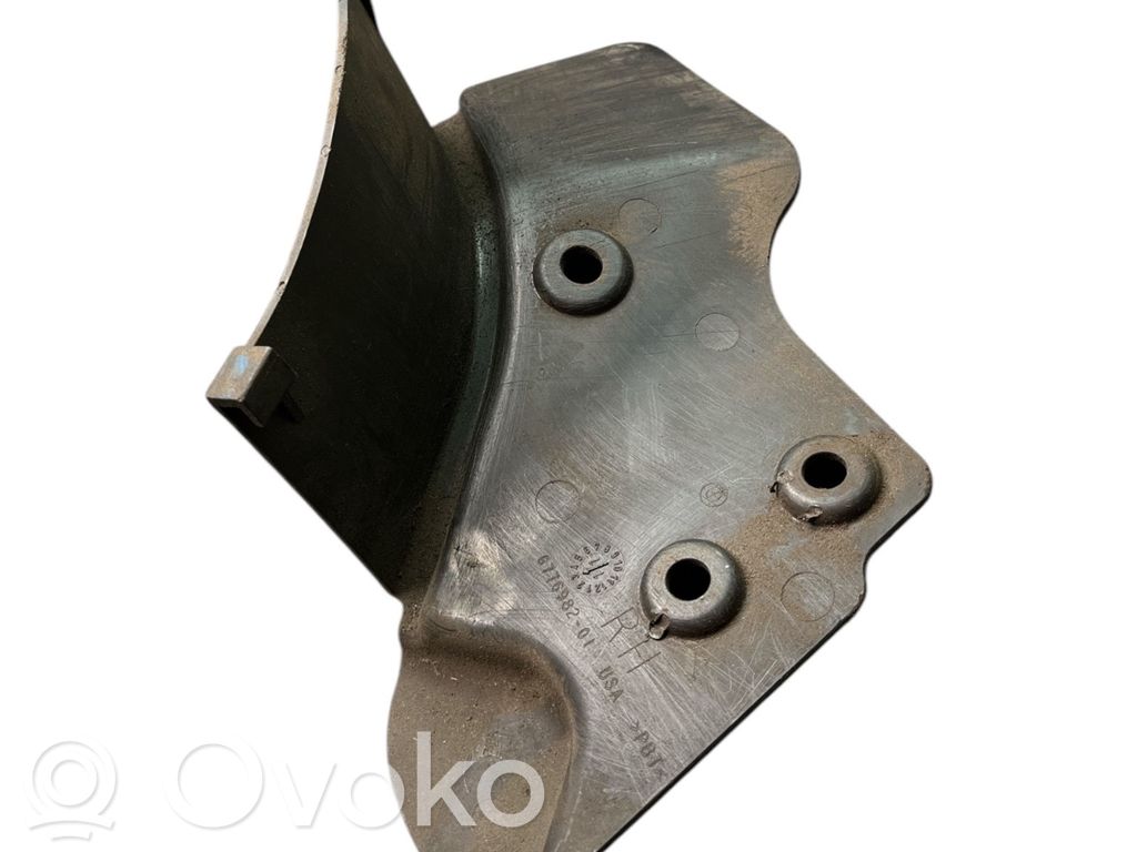 BMW X5 E70 Protector/cubierta de la carrocería inferior trasera 