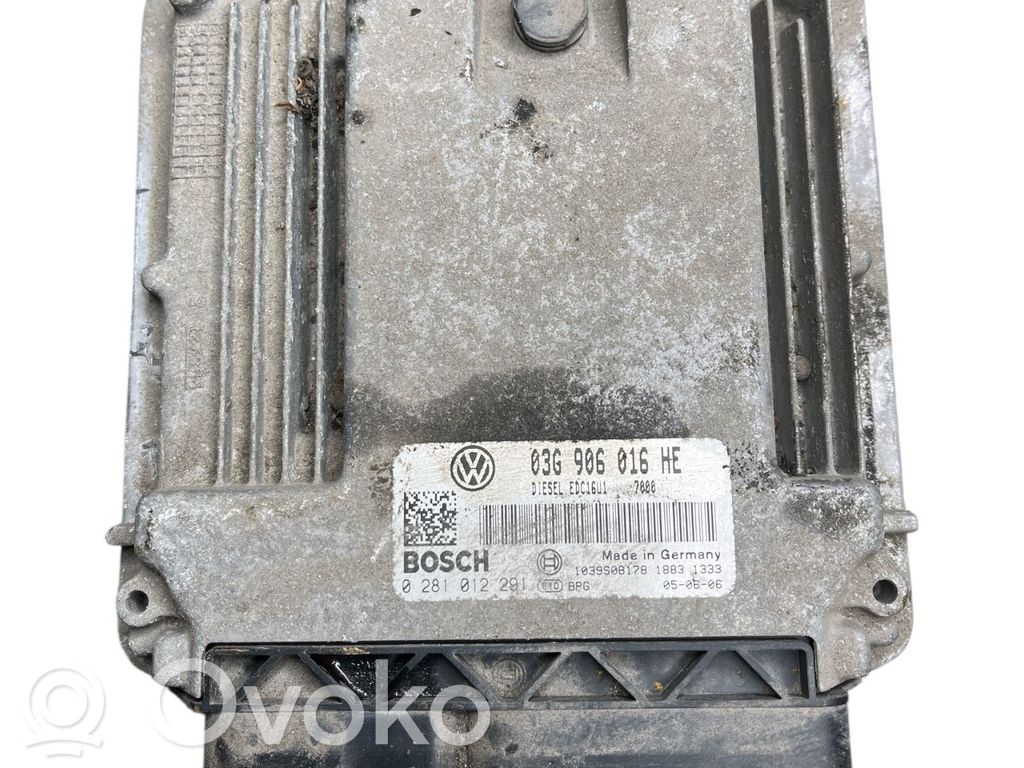Seat Toledo III (5P) Engine control unit/module 