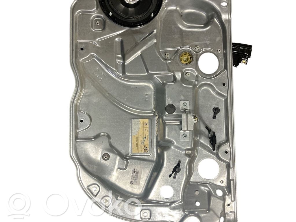 Volkswagen Polo IV 9N3 Mechanizm podnoszenia szyby przedniej bez silnika 
