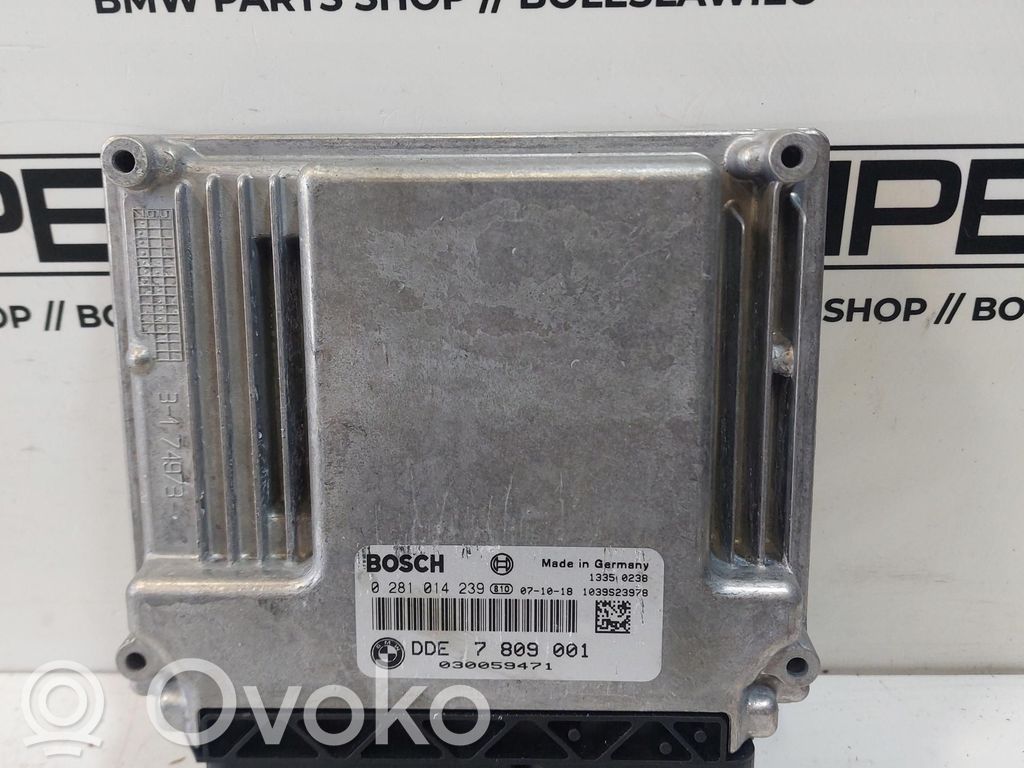 BMW 1 E81 E87 Galios (ECU) modulis 