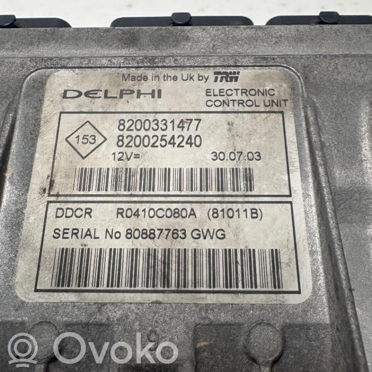 Engine control unit/module ECU   8200254240