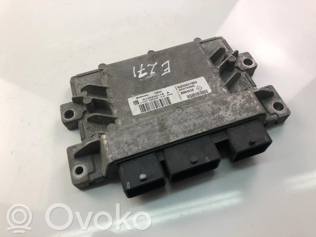 Renault Clio III Unité de commande, module ECU de moteur 