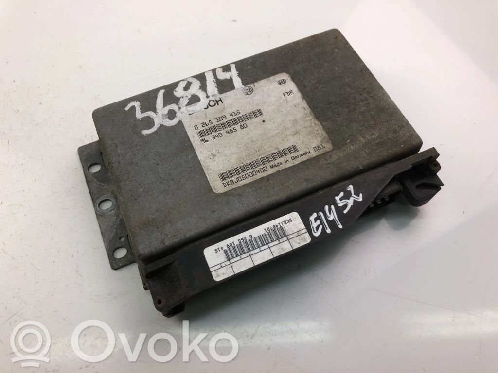 Peugeot 607 Other control units/modules 