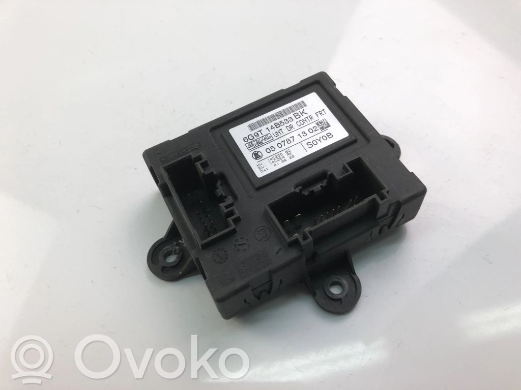 Other control units/modules   6G9T14B533BK