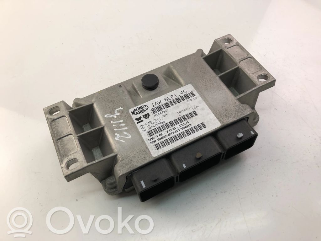 Peugeot 407 Engine control unit/module ECU 