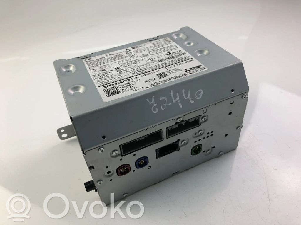 Volvo S90, V90 Panel / Radioodtwarzacz CD/DVD/GPS 