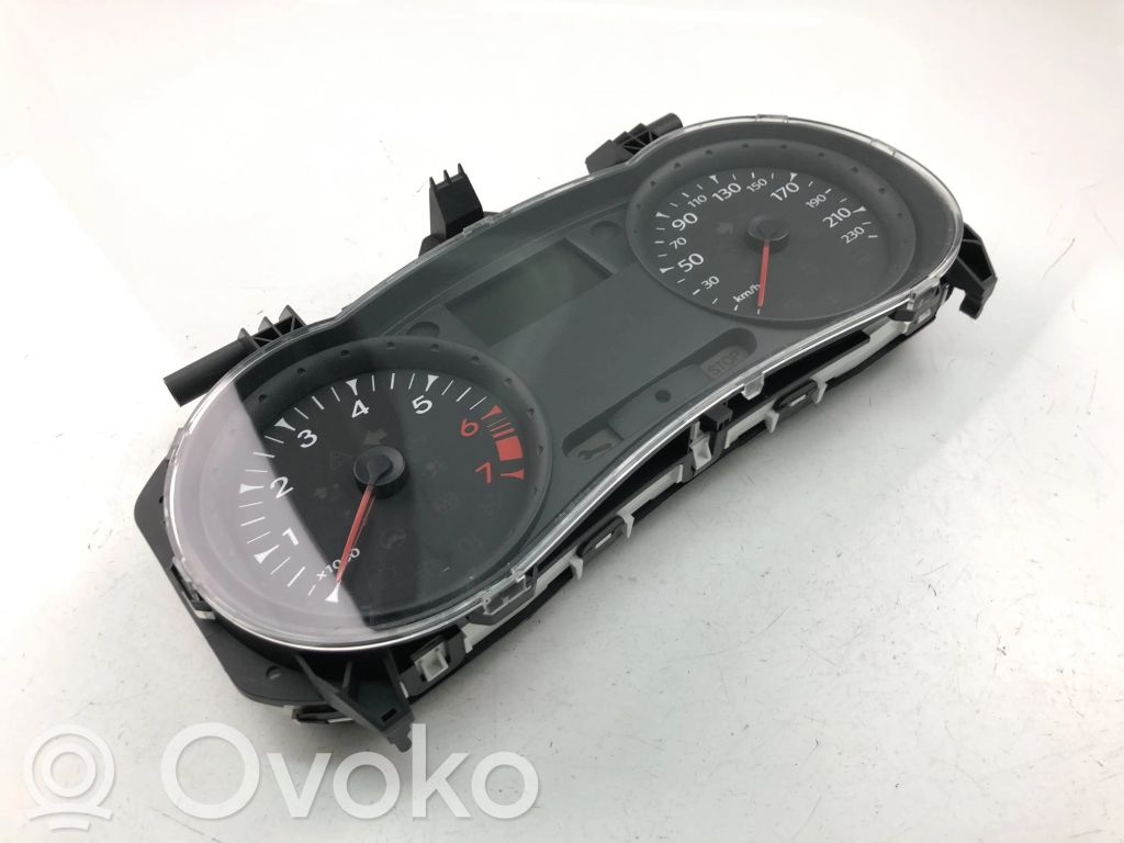 Renault Clio III Geschwindigkeitsmesser Cockpit 