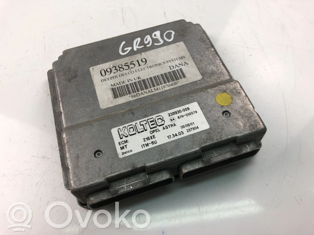 Opel Zafira A Engine control unit/module ECU 