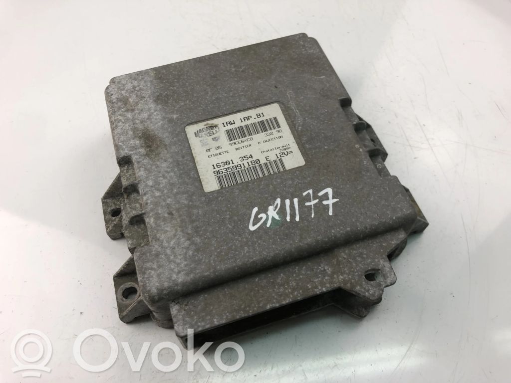 Engine control unit/module ECU   9635991180E
