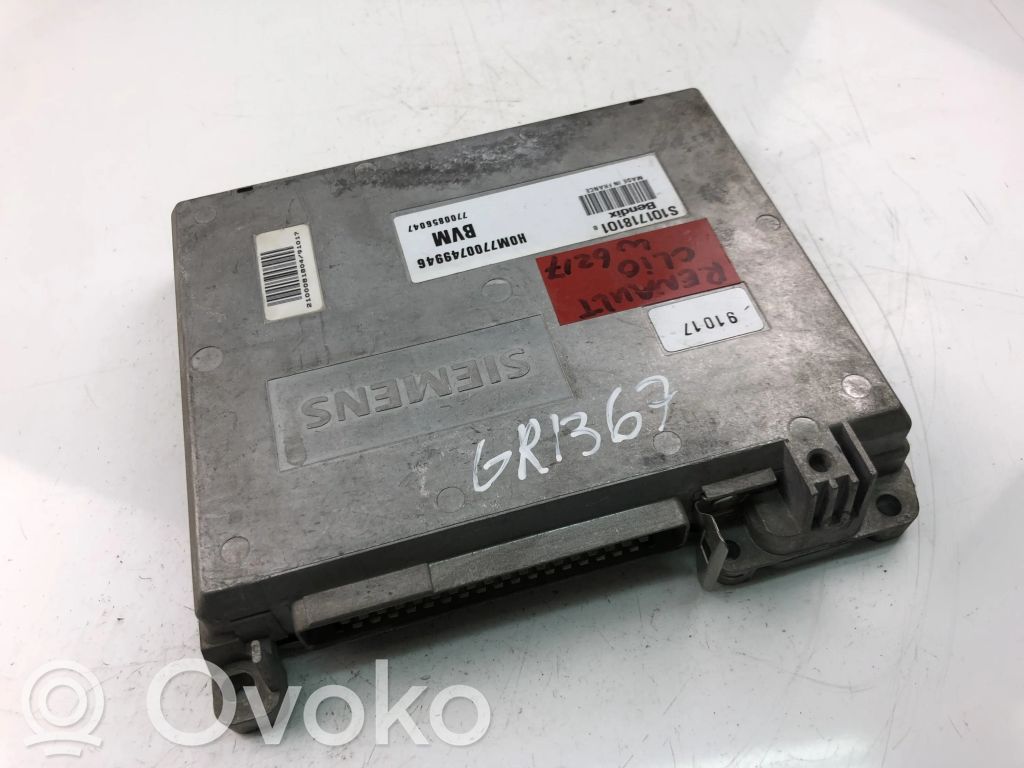 Engine control unit/module ECU   7700749946,S101718101B