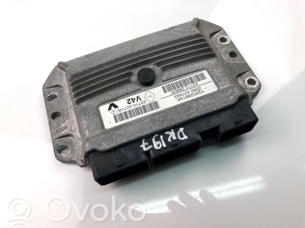 Renault Clio IV Engine control unit/module ECU 