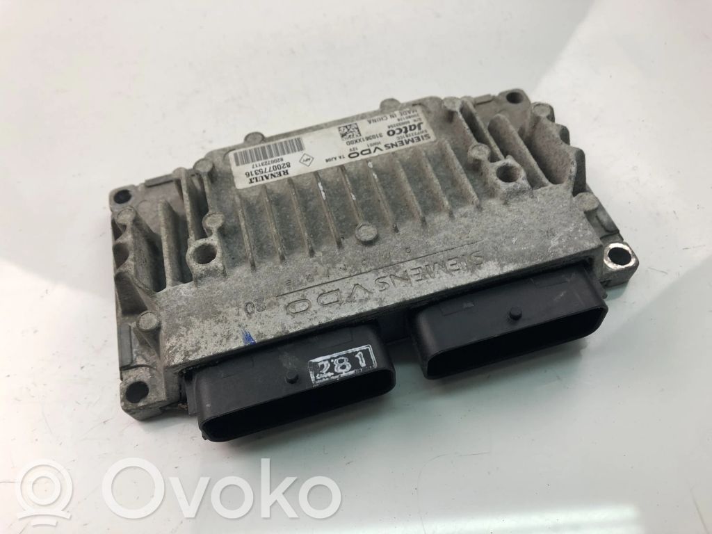 Engine control unit/module ECU   8200775316,8200723117