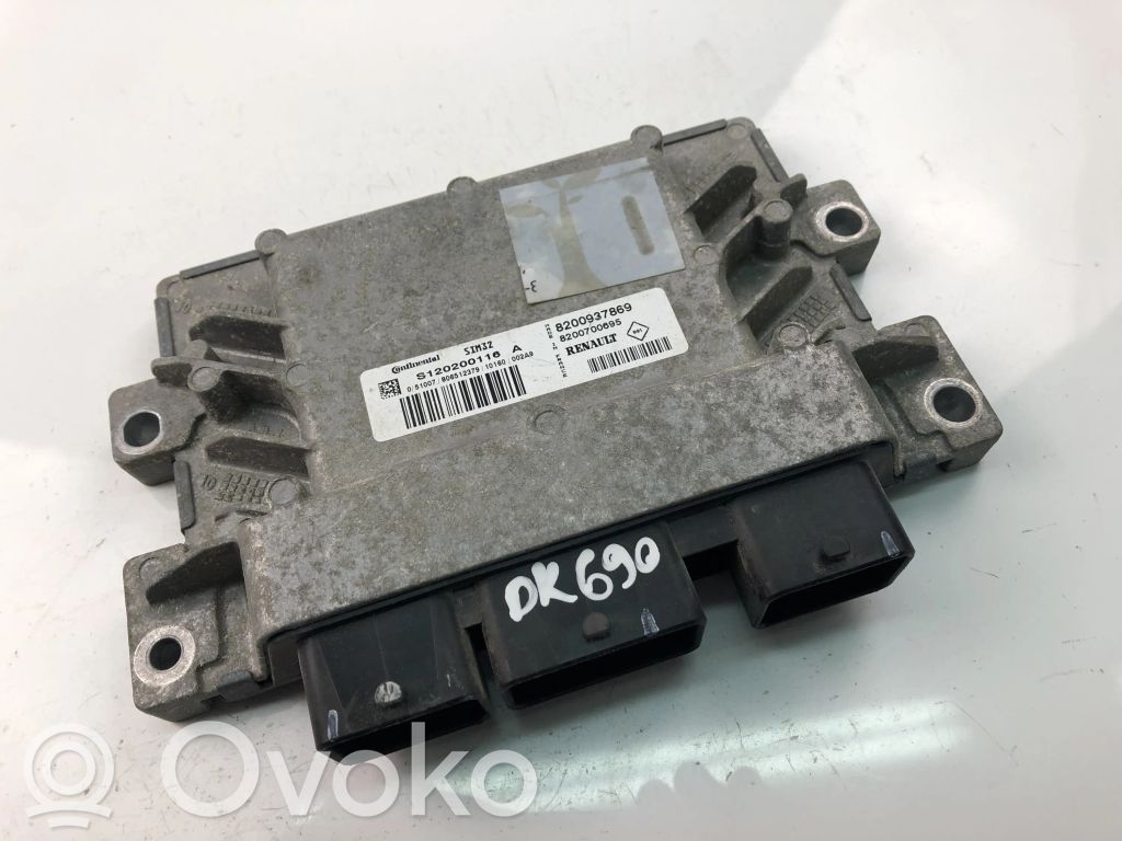 Renault Clio III Unité de commande, module ECU de moteur 