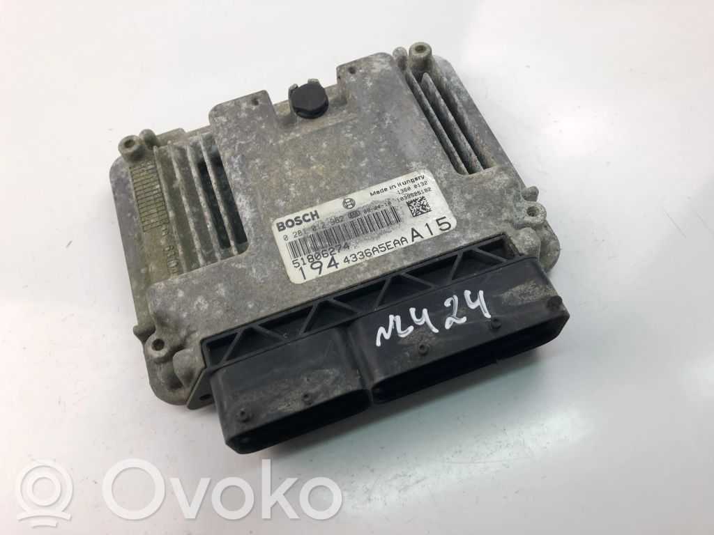 Engine control unit/module ECU   51806274,0281012962