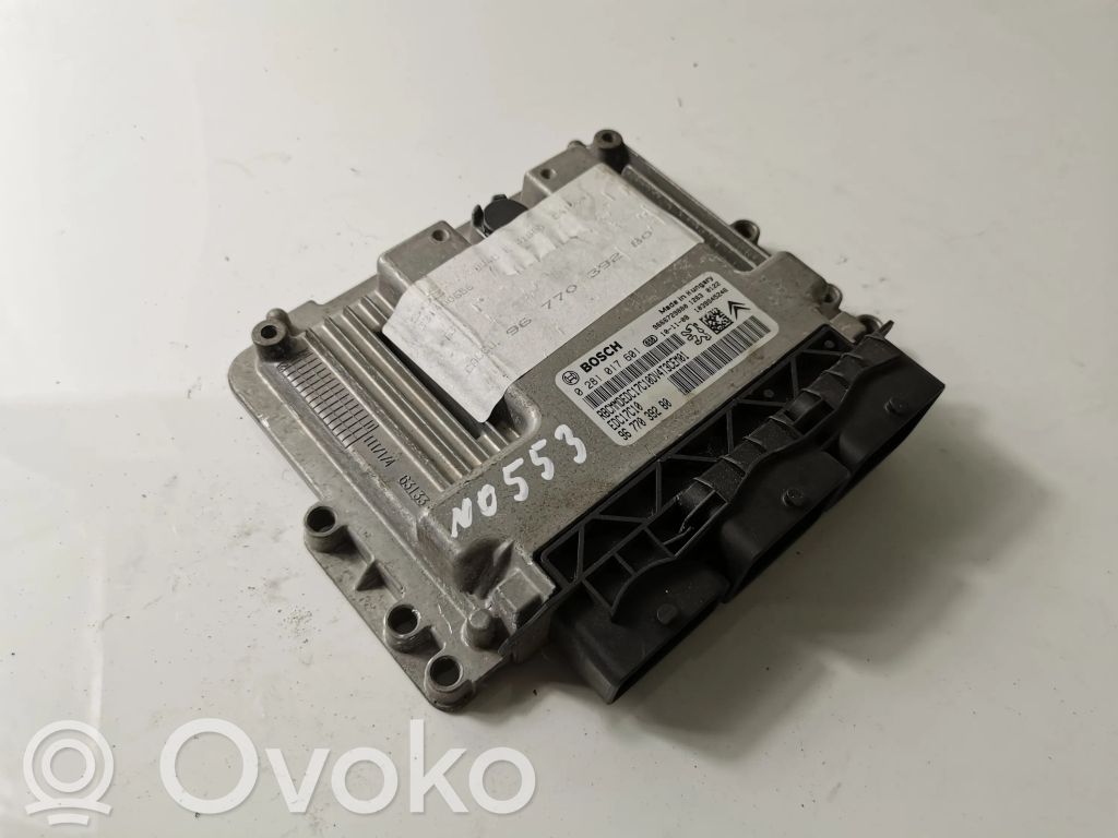 Peugeot 206+ Engine control unit/module ECU 