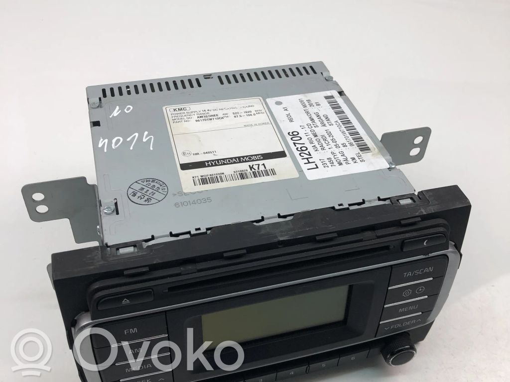 KIA Rio Unité principale radio / CD / DVD / GPS 
