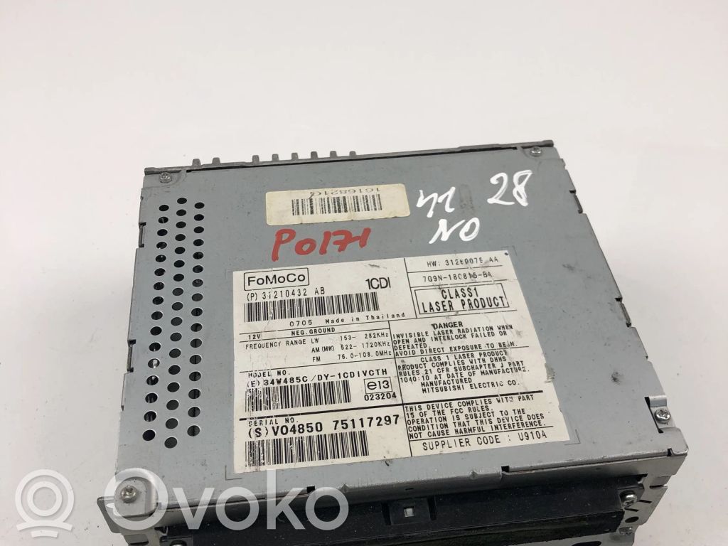Volvo V70 Unitate principală radio/CD/DVD/GPS 