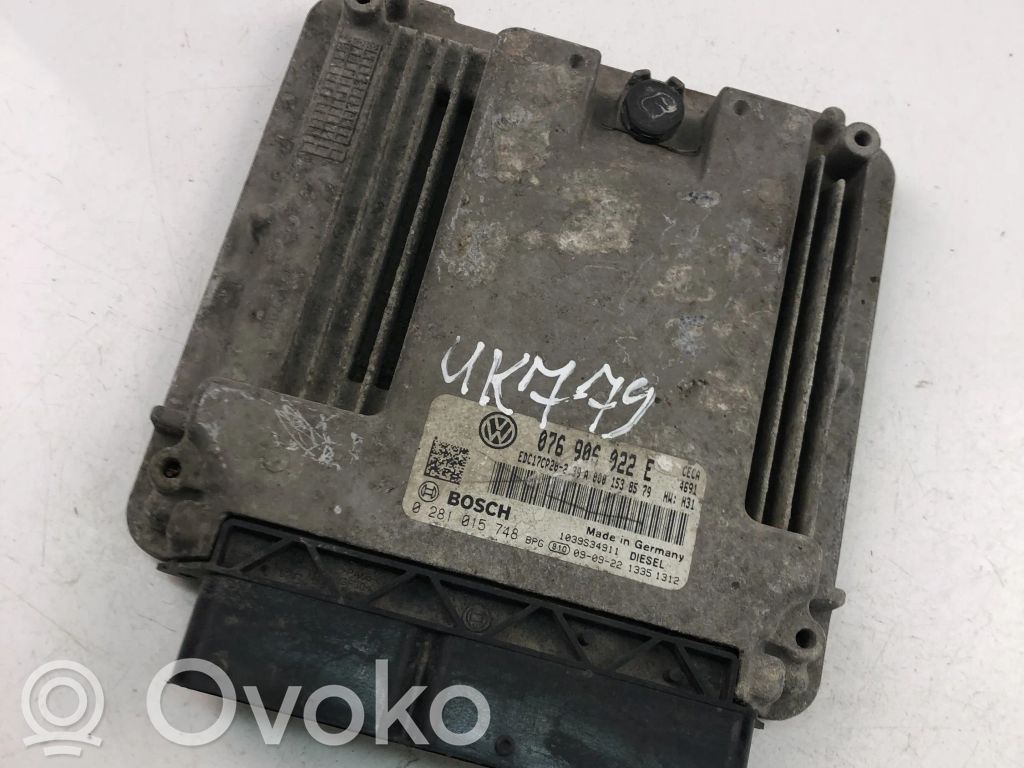 Volkswagen Crafter Engine control unit/module ECU 