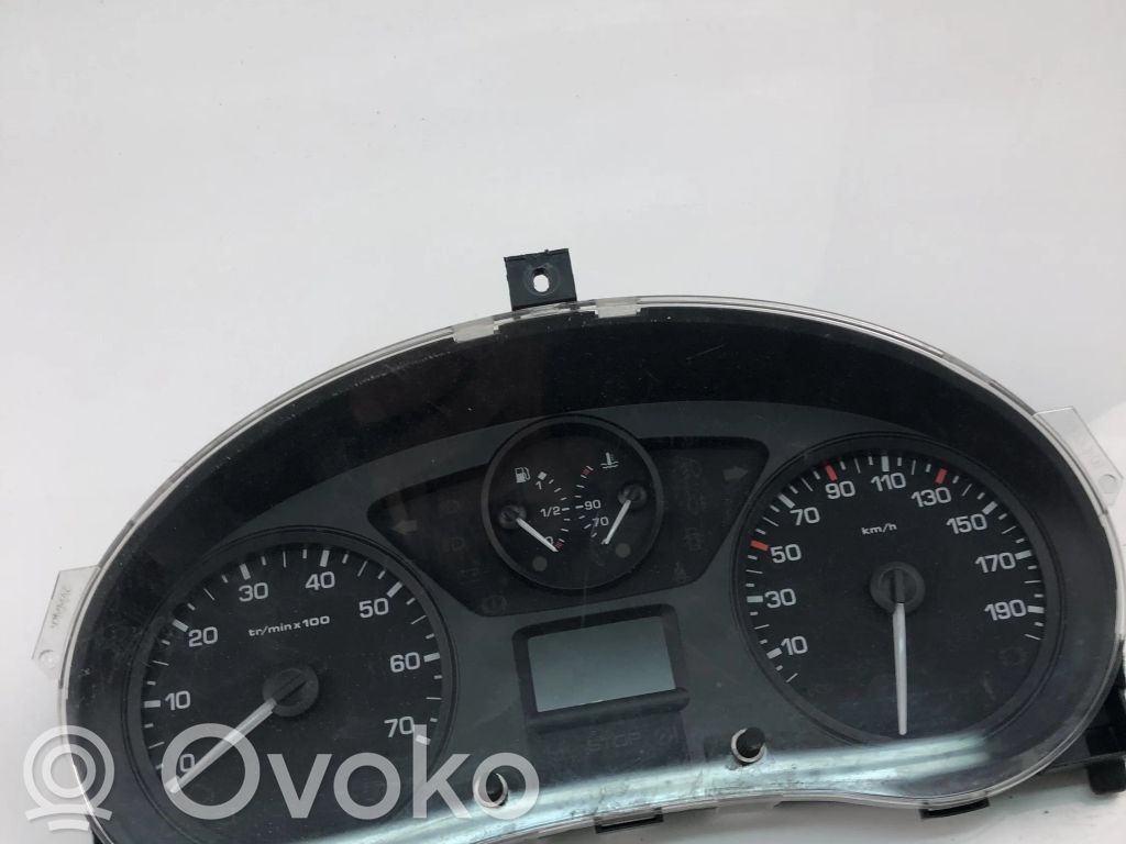 Citroen Jumpy Vitezometru (grup de instrumente) 