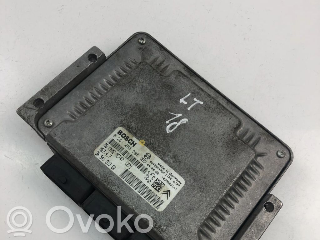 Citroen C5 Galios (ECU) modulis 