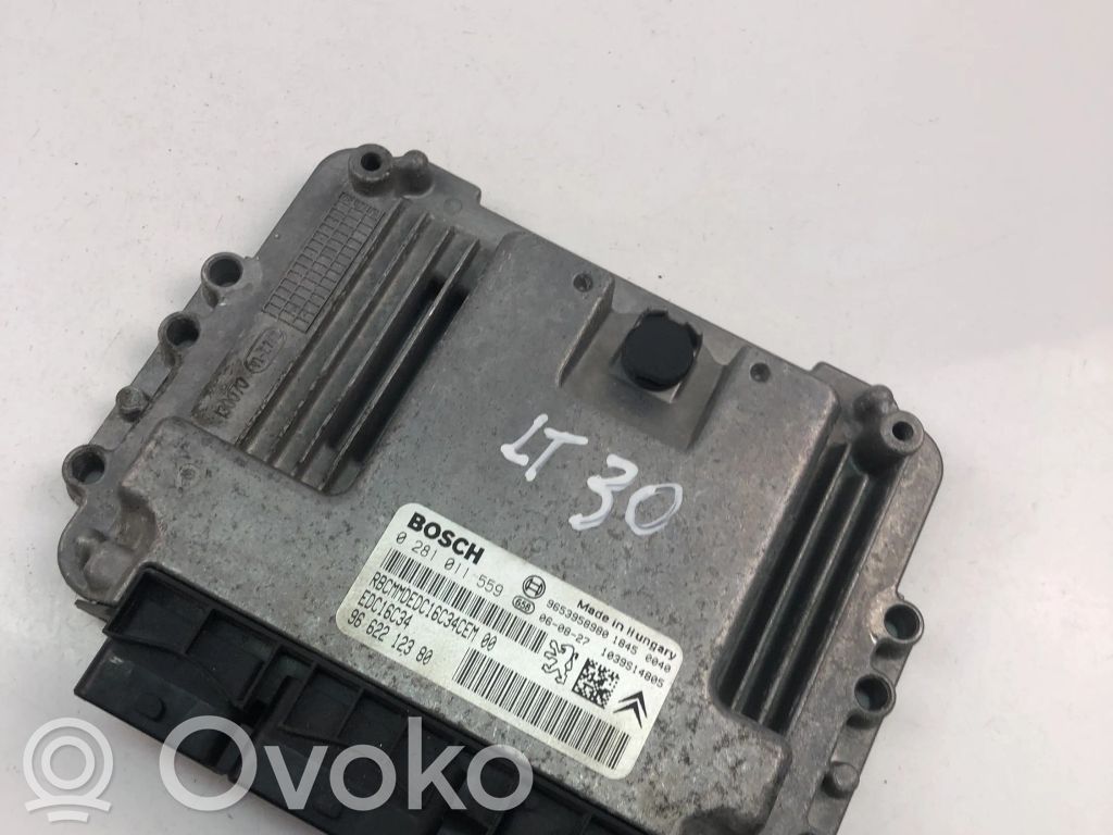 Engine control unit/module ECU   9662212380,0281011559
