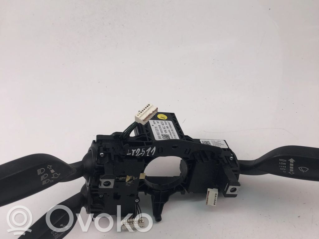 Audi A3 S3 8V Interruptor/palanca de limpiador de luz de giro 