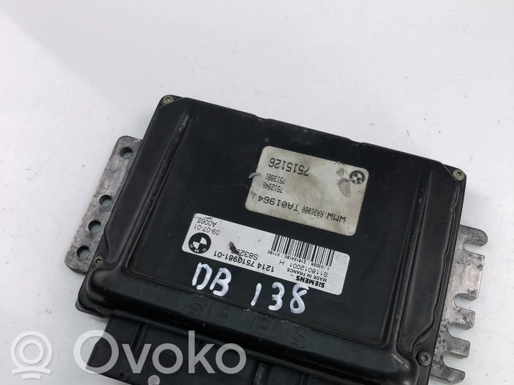 Mini One - Cooper Coupe R56 Engine control unit/module ECU 