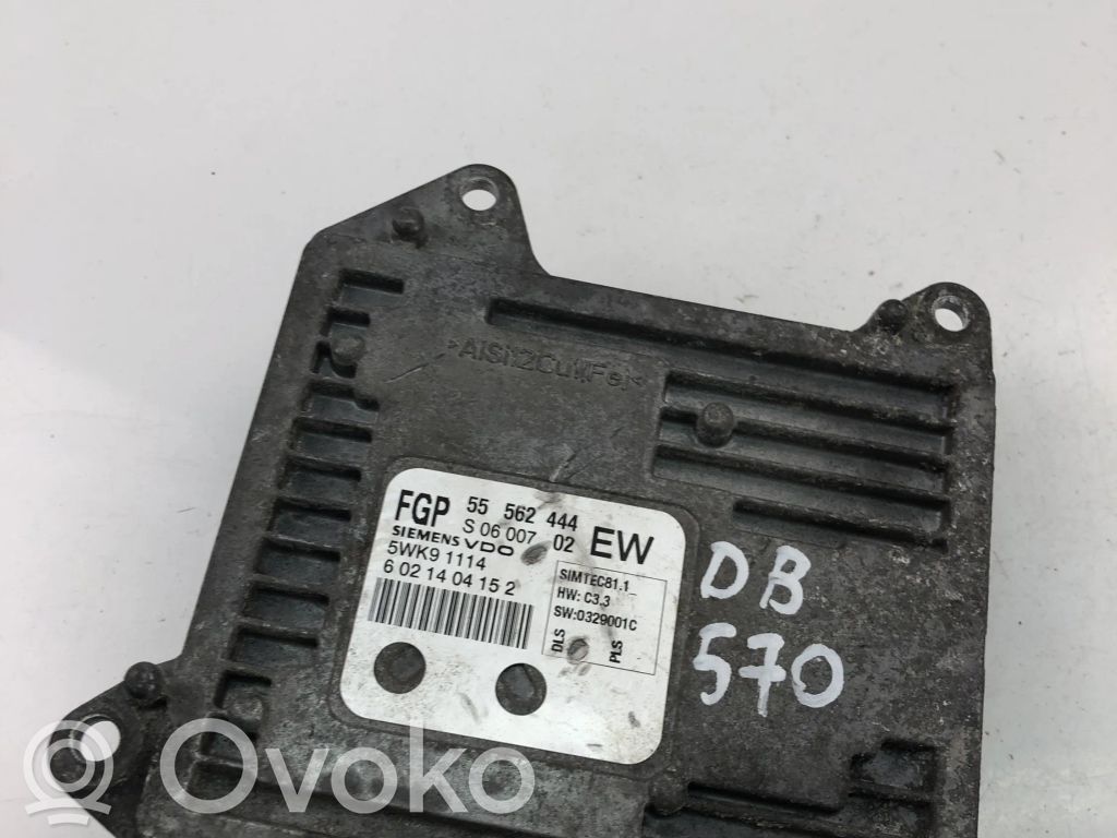 Engine control unit/module ECU   55562444EW