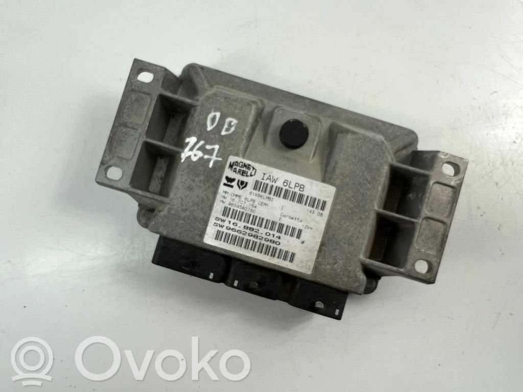 Peugeot 407 Unidad de control/módulo ECU del motor 