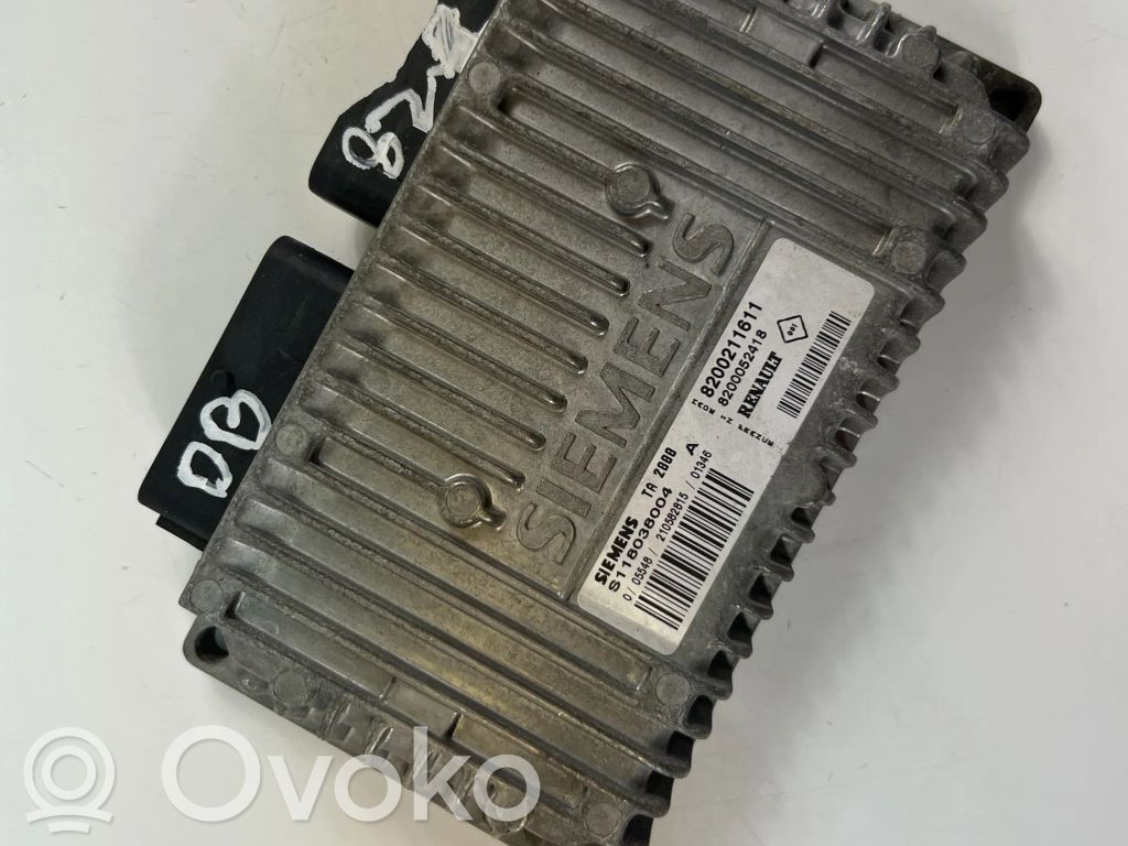 Gearbox control unit/module   8200211611,S118038004A