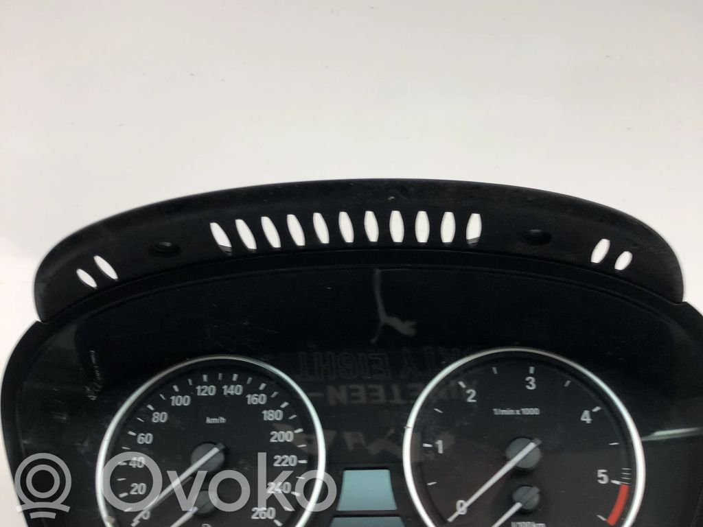 BMW X5 E70 Compteur de vitesse tableau de bord 