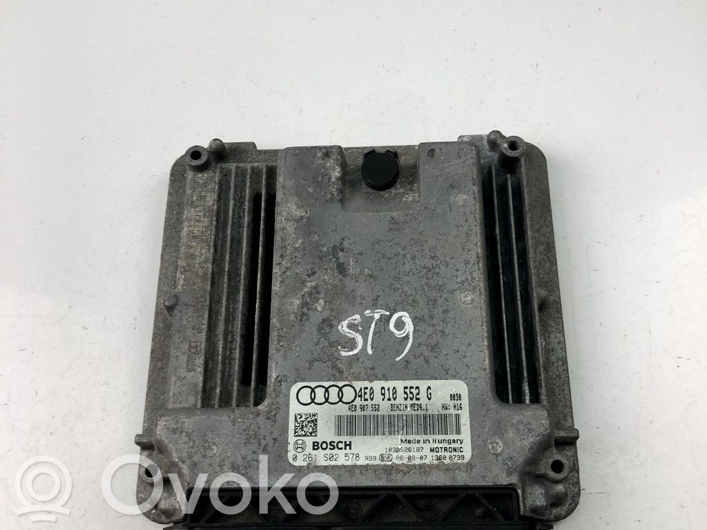 Audi A8 S8 D3 4E Engine control unit/module ECU 