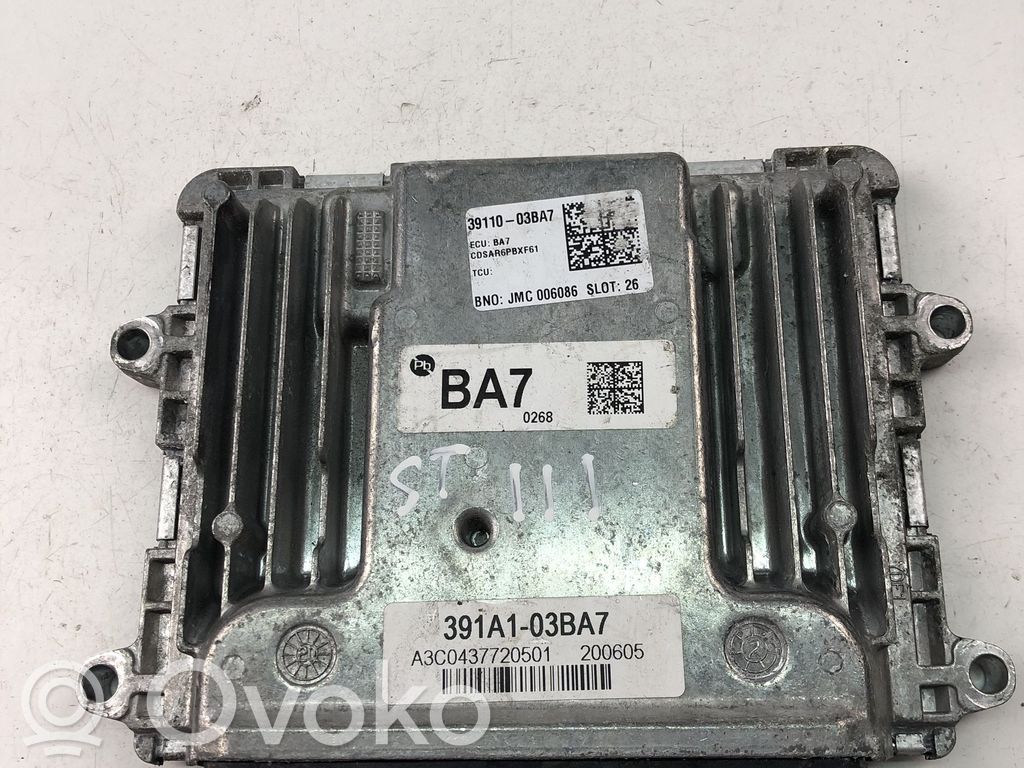 Engine control unit/module ECU   3911003BA7