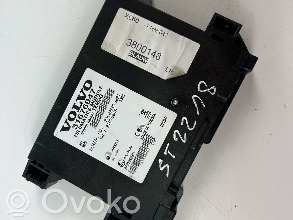 Volvo XC60 Other control units/modules 