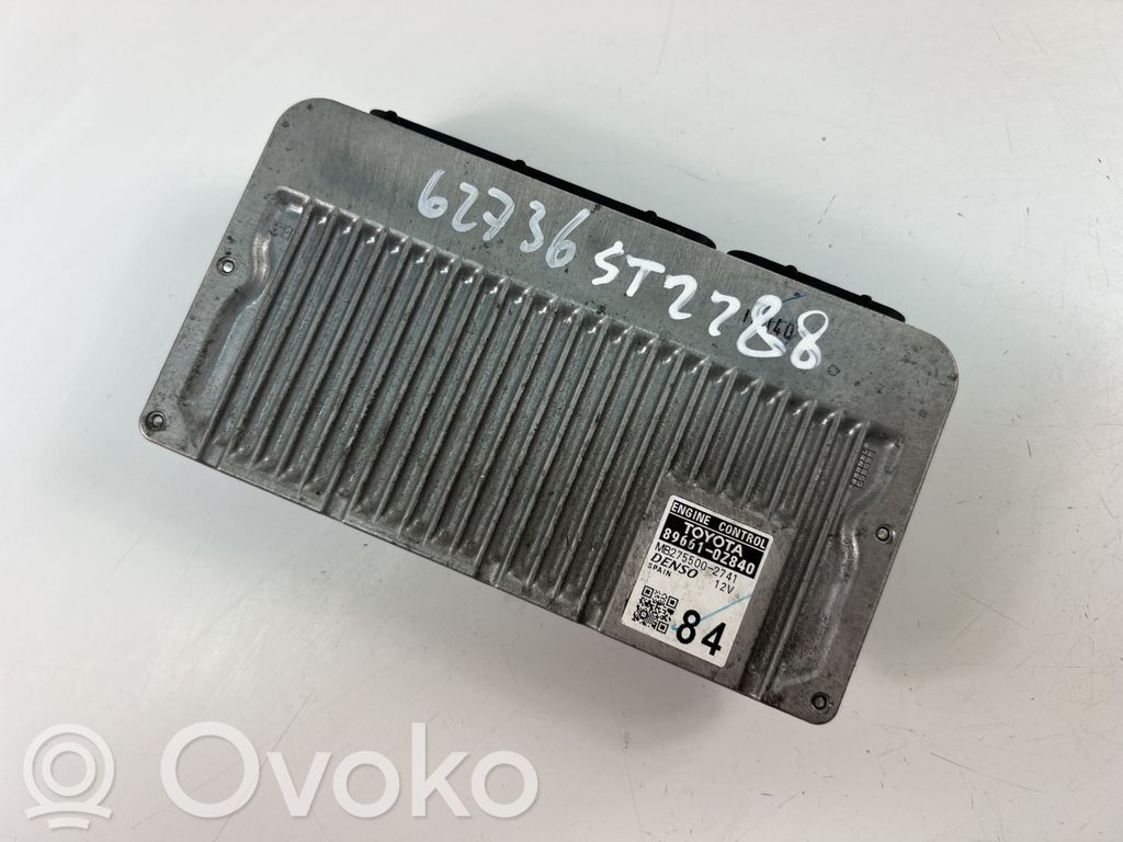 Toyota Auris E180 Engine control unit/module ECU 