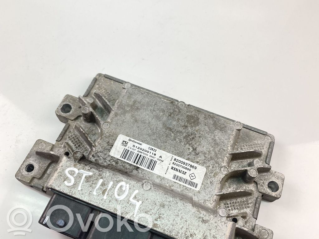 Renault Clio III Unité de commande, module ECU de moteur 