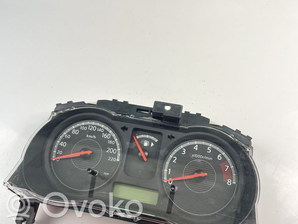 Speedometer (instrument cluster)   9U00B
