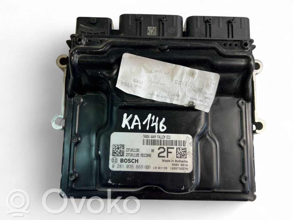 Nissan Qashqai Engine control unit/module ECU 