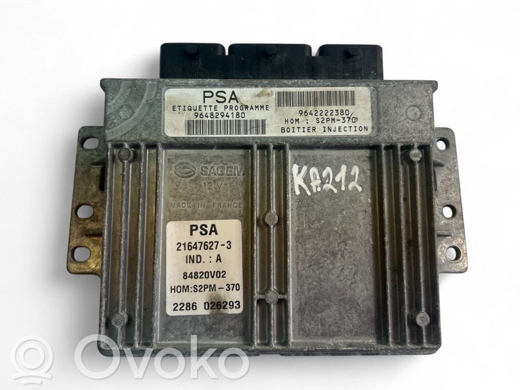 Citroen C3 Engine control unit/module ECU 