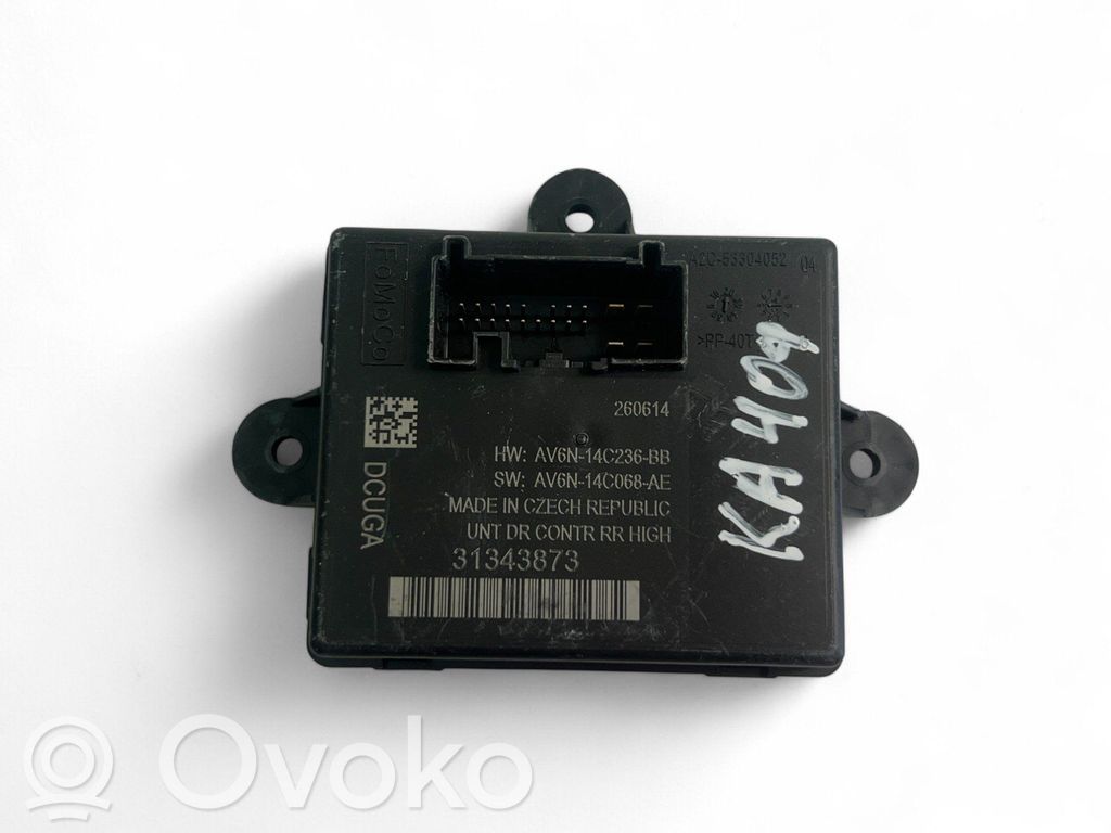 Volvo V60 Muut ohjainlaitteet/moduulit 